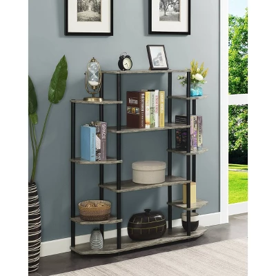 52.5" Designs2Go Wall Unit Bookshelf - Breighton Home 1 52.5" Designs2Go Wall Unit Bookshelf - Breighton Home