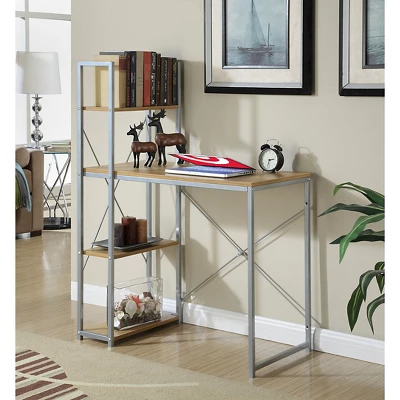 Designs2Go Office Workstation With Shelves - Breighton Home 2 Designs2Go Office Workstation With Shelves - Breighton Home - Image 2