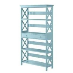 59.75" Oxford 5 Tier Bookcase With Drawer - Breighton Home 13 59.75" Oxford 5 Tier Bookcase With Drawer - Breighton Home -Deals Breighton Home Store GUEST 02e6ce3a e9ae 40d6 b59b bdcccc707837