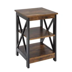 Oxford End Table With Shelves - Breighton Home -Deals Breighton Home Store GUEST 0802c0f5 e2c6 49d0 abbb 989090a52724