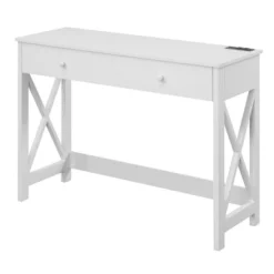 42" Oxford Desk With Charging Station - Breighton Home -Deals Breighton Home Store GUEST 08b0807e b48c 42ed 8c32 1e4ca667290d