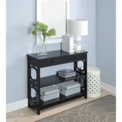 Omega 1 Drawer Console Table - Breighton Home -Deals Breighton Home Store GUEST 09e42323 d13a 45b2 ab01 e6adcb8e7fef