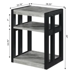 Monterey End Table With Shelves - Breighton Home 9 Monterey End Table With Shelves - Breighton Home -Deals Breighton Home Store GUEST 09ec5edc 1a4a 4ccb 88f3 4f489afe82d4