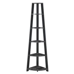 71" Newport 5 Tier Corner Bookshelf - Breighton Home 17 71" Newport 5 Tier Corner Bookshelf - Breighton Home -Deals Breighton Home Store GUEST 0c4e7402 0cc5 4e31 a2e1 ed71e4b5dfef
