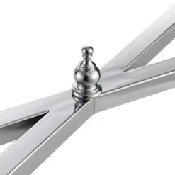 Tudor Console Table With Shelf Clear Glass/Chrome - Breighton Home -Deals Breighton Home Store GUEST 10d951cb 213b 49e1 94e5 42ef5d0d0ce6