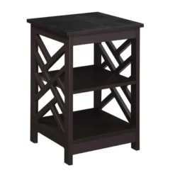 Titan End Table With Shelves - Breighton Home -Deals Breighton Home Store GUEST 12dfb9c2 92b3 4a0e a51e f1415be22c50