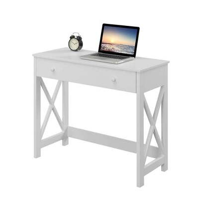 36" Oxford Desk White - Breighton Home 2 36" Oxford Desk White - Breighton Home - Image 2