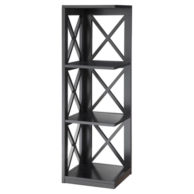 38.5" Oxford 3 Tier Corner Bookcase - Breighton Home 12 38.5" Oxford 3 Tier Corner Bookcase - Breighton Home - Image 12