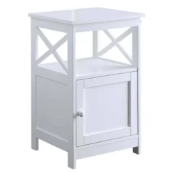 Oxford End Table With Storage Cabinet And Shelf - Breighton Home 19 Oxford End Table With Storage Cabinet And Shelf - Breighton Home -Deals Breighton Home Store GUEST 18107299 ec1f 4b61 b726 aaabdbe11f59