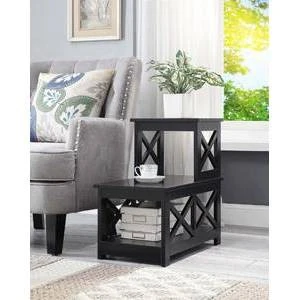 Oxford 2 Step Chairside End Table - Breighton Home 2 Oxford 2 Step Chairside End Table - Breighton Home - Image 2