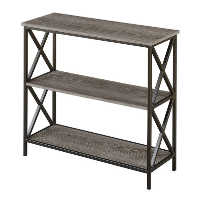 29.25" Tucson 3 Tier Bookcase - Breighton Home 4 29.25" Tucson 3 Tier Bookcase - Breighton Home - Image 4
