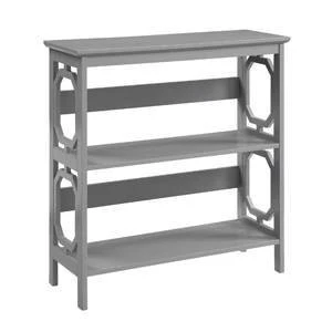 32.5" Omega 3 Tier Bookcase - Breighton Home 6 32.5" Omega 3 Tier Bookcase - Breighton Home - Image 6