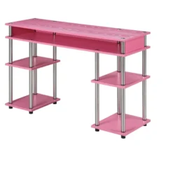 Designs2Go No Tools Student Desk With Shelves - Breighton Home -Deals Breighton Home Store GUEST 22fc5dde 59a6 458e 8d43 8f0b01ca91e4