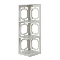 38.5" Omega 3 Tier Corner Bookcase - Breighton Home 9 38.5" Omega 3 Tier Corner Bookcase - Breighton Home -Deals Breighton Home Store GUEST 25e9a1d4 dfca 40d1 ae46 4f515c97dcca