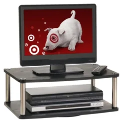 Two-Tier Swivel Riser TV Stand For TVs Up To 20" Black - Breighton Home 7 Two-Tier Swivel Riser TV Stand For TVs Up To 20" Black - Breighton Home -Deals Breighton Home Store GUEST 2ae0c01b efff 404b 9712 b1acf96e6121