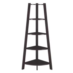 62" Newport 5 Tier Wide Corner Bookcase - Breighton Home 10 62" Newport 5 Tier Wide Corner Bookcase - Breighton Home -Deals Breighton Home Store GUEST 3037c51e c85c 4501 8f7d a54f7517d1a0