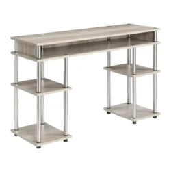 Designs2Go No Tools Student Desk With Shelves - Breighton Home -Deals Breighton Home Store GUEST 336297e8 326b 4a2f b184 0d22b93d26e1