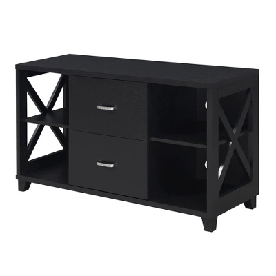 Oxford Deluxe 2 Drawers TV Stand For TVs Up To 52" - Breighton Home 6 Oxford Deluxe 2 Drawers TV Stand For TVs Up To 52" - Breighton Home - Image 6