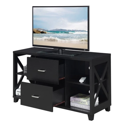 Oxford Deluxe 2 Drawers TV Stand For TVs Up To 52" - Breighton Home 3 Oxford Deluxe 2 Drawers TV Stand For TVs Up To 52" - Breighton Home - Image 3