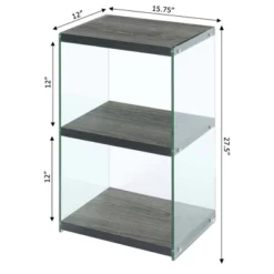 27.75" SoHo 3 Tier Tower Bookcase - Breighton Home 9 27.75" SoHo 3 Tier Tower Bookcase - Breighton Home -Deals Breighton Home Store GUEST 3869c26e a4c5 4329 9c24 7aad72e78ae9
