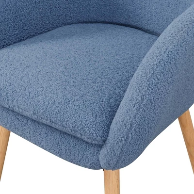 Take A Seat Charlotte Sherpa Accent Chair - Breighton Home 4 Take A Seat Charlotte Sherpa Accent Chair - Breighton Home - Image 4