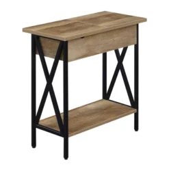 Tucson Flip Top End Table With Charging Station And Shelf - Breighton Home -Deals Breighton Home Store GUEST 3a64dbba 8d67 4d9a ad39 307fb556a491