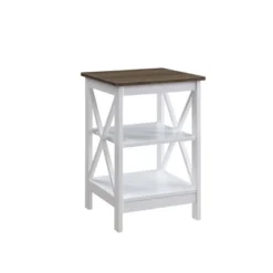 Oxford End Table With Shelves - Breighton Home -Deals Breighton Home Store GUEST 3b7d5c98 061e 4772 8952 0db1c171dc7a