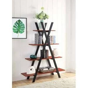59" Oxford A Frame Bookshelf - Breighton Home 2 59" Oxford A Frame Bookshelf - Breighton Home - Image 2