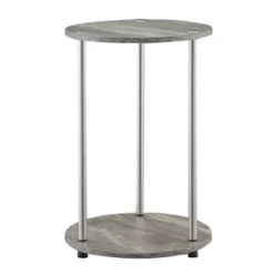 No Tools 2 Tier Round End Table - Breighton Home 8 No Tools 2 Tier Round End Table - Breighton Home -Deals Breighton Home Store GUEST 50f00386 de35 4a13 9897 552b6533be9e