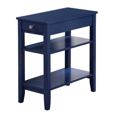 American Heritage 3 Tier End Table With Drawer - Breighton Home 6 American Heritage 3 Tier End Table With Drawer - Breighton Home - Image 6