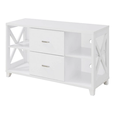 Oxford Deluxe 2 Drawers TV Stand For TVs Up To 52" - Breighton Home 7 Oxford Deluxe 2 Drawers TV Stand For TVs Up To 52" - Breighton Home - Image 7