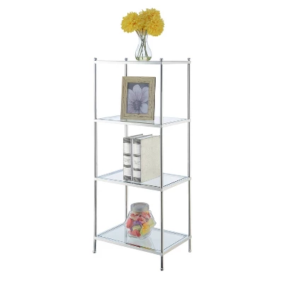 43" Royal Crest 4 Tier Tower Chrome - Breighton Home 2 43" Royal Crest 4 Tier Tower Chrome - Breighton Home - Image 2