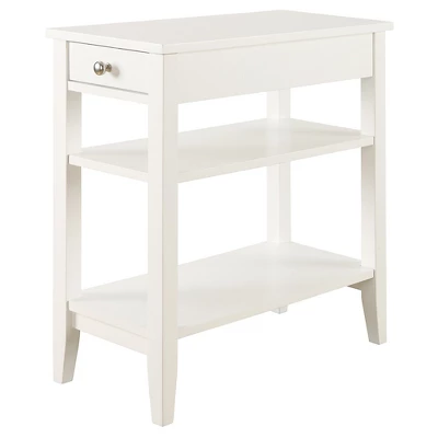 American Heritage 3 Tier End Table With Drawer - Breighton Home 18 American Heritage 3 Tier End Table With Drawer - Breighton Home - Image 18
