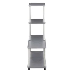 41.75" Designs2Go 4 Tier Multi Shelf L Bookshelf - Breighton Home -Deals Breighton Home Store GUEST 69d8b2c9 3359 41b4 bed6 be0e0a2c1f28