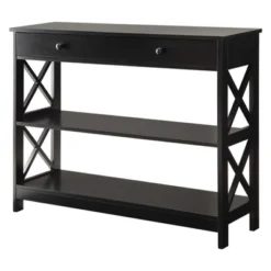 Oxford 1 Drawer Console Table - Breighton Home -Deals Breighton Home Store GUEST 6a5d9543 2d77 4789 803d b1d8a643e52f
