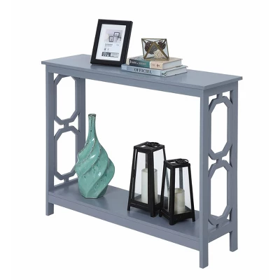 Omega Console Table With Shelf - Breighton Home 2 Omega Console Table With Shelf - Breighton Home - Image 2