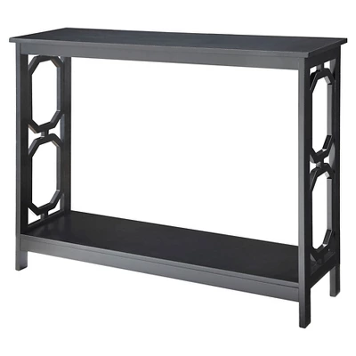 Omega Console Table With Shelf - Breighton Home 8 Omega Console Table With Shelf - Breighton Home - Image 8