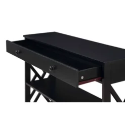 Titan 1 Drawer Console Table With Shelves - Breighton Home -Deals Breighton Home Store GUEST 768c2c34 3c56 4690 bdf0 9e250b9fe36b