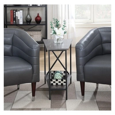 Tucson Wedge End Table - Breighton Home 2 Tucson Wedge End Table - Breighton Home - Image 2