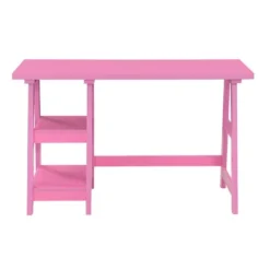 Designs2Go Trestle Desk With Shelves - Breighton Home -Deals Breighton Home Store GUEST 7be88e6a 7e56 45bf 93b5 a481606e49c5