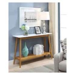 Oslo Console Table White - Breighton Home