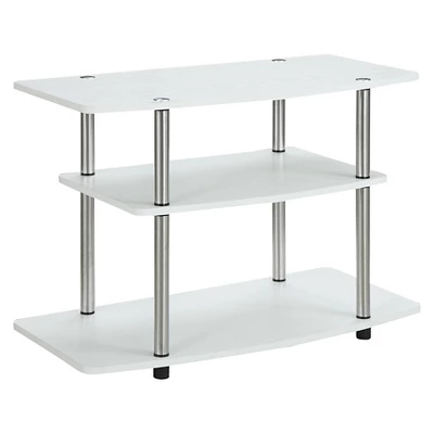 Designs2Go 3 Tier TV Stand For TVs Up To 32" - Breighton Home 14 Designs2Go 3 Tier TV Stand For TVs Up To 32" - Breighton Home - Image 14