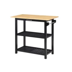 Designs2Go 3 Tier Butcher Block Kitchen Prep Island With Drawer - Breighton Home -Deals Breighton Home Store GUEST 7d961370 ca9e 4cd8 a177 59f9e229aeba
