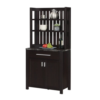 Sawyer Wine Bar With Cabinet - Breighton Home 2 Sawyer Wine Bar With Cabinet - Breighton Home - Image 2