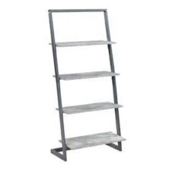 57" Graystone 4 Tier Ladder Bookshelf - Breighton Home 10 57" Graystone 4 Tier Ladder Bookshelf - Breighton Home -Deals Breighton Home Store GUEST 7f3dff1d 3ced 4cfc 8aaa 2c9be8c7e2f8