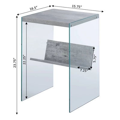 SoHo End Table With Shelf - Breighton Home 3 SoHo End Table With Shelf - Breighton Home - Image 3