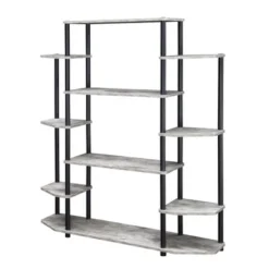 52.5" Designs2Go Wall Unit Bookshelf - Breighton Home 12 52.5" Designs2Go Wall Unit Bookshelf - Breighton Home -Deals Breighton Home Store GUEST 80bec120 471e 457b 9f23 b7229c02af60