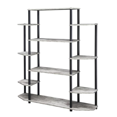52.5" Designs2Go Wall Unit Bookshelf - Breighton Home 6 52.5" Designs2Go Wall Unit Bookshelf - Breighton Home - Image 6
