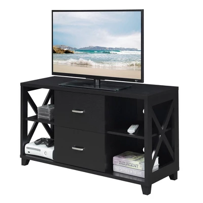 Oxford Deluxe 2 Drawers TV Stand For TVs Up To 52" - Breighton Home 2 Oxford Deluxe 2 Drawers TV Stand For TVs Up To 52" - Breighton Home - Image 2