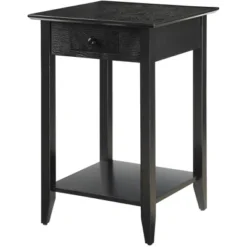 American Heritage End Table With Drawer Shelf - Breighton Home -Deals Breighton Home Store GUEST 8702a9d2 2b26 4510 ad74 9bf5ed22a5f0